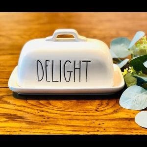 Rae Dunn Delight Butter Tray Holder NWT